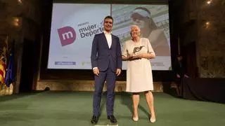 La atleta María Luisa Orobia es reconocida por su Trayectoria Deportiva