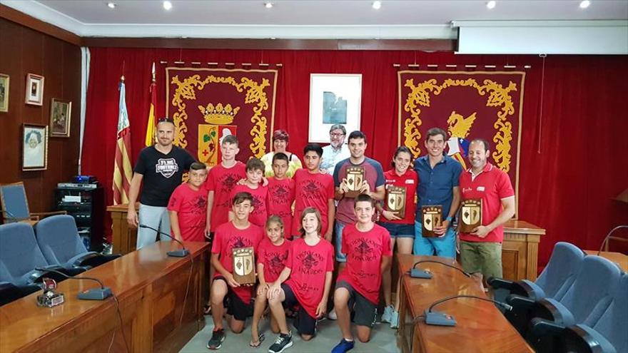 Vinaròs rinde homenaje a seis campeones de España