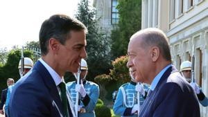 Erdogan agraeix a Sánchez la seva posició en el "genocidi" a Gaza