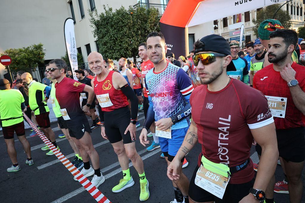 Las mejores imágenes de la TotalEnergies Maratón Murcia Costa Cálida