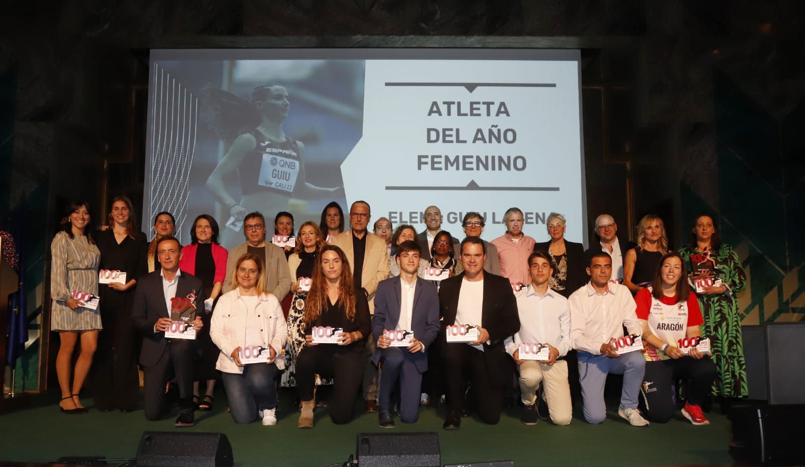 En imágenes | Gala de los 100 años de atletismo en Aragón