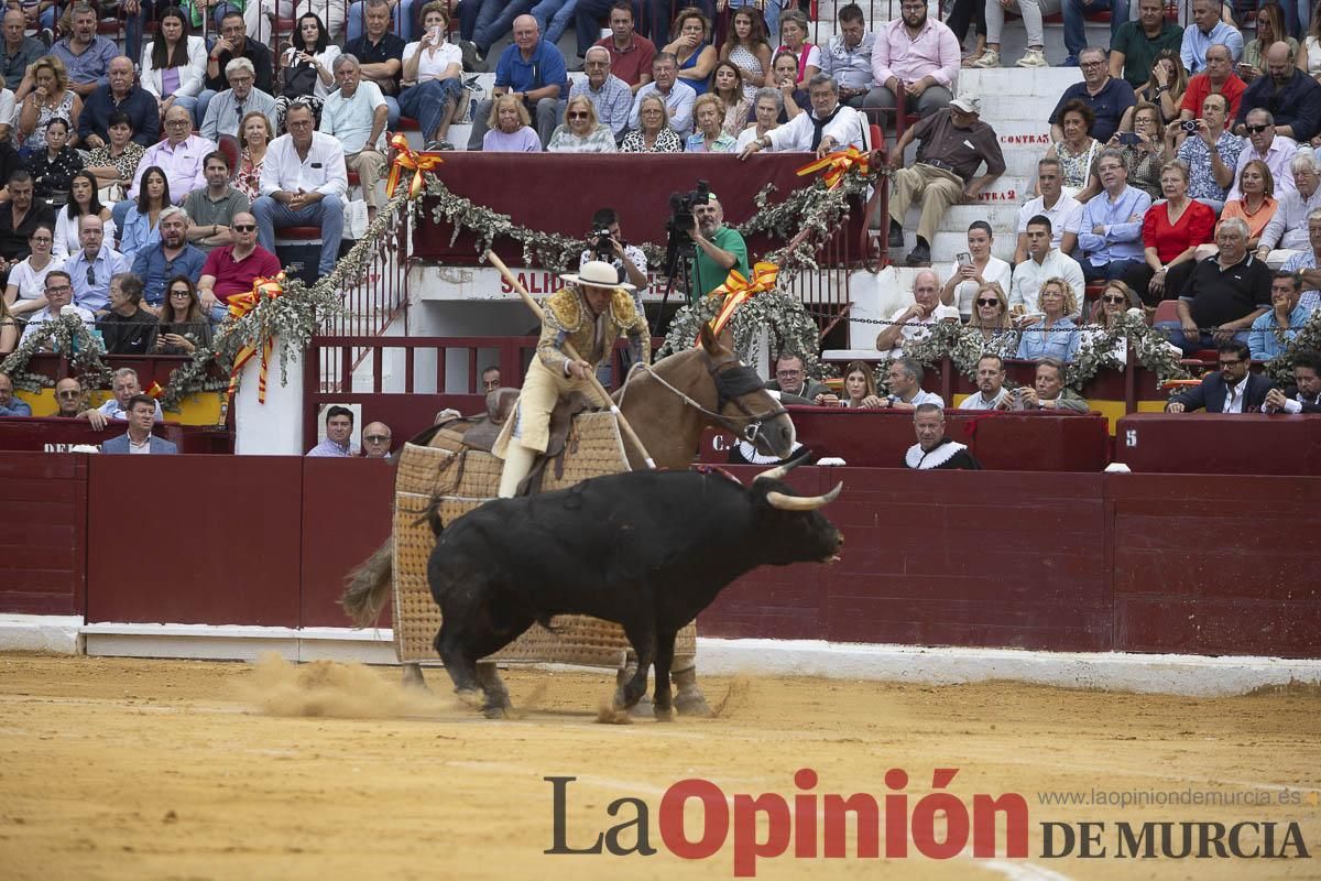 Cuarta corrida en la Feria Taurina de Murcia (Castella, Manzanares y Ureña)
