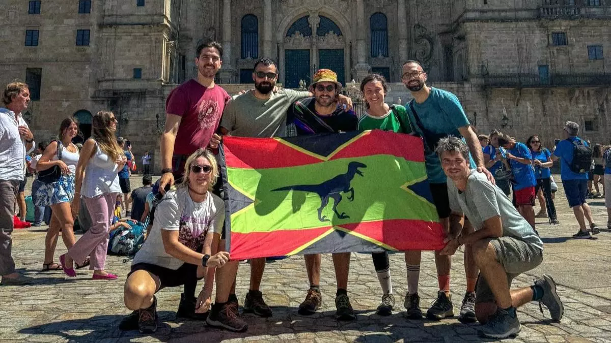 Un Camino de Santiago ilustrado y 'a toda leche'