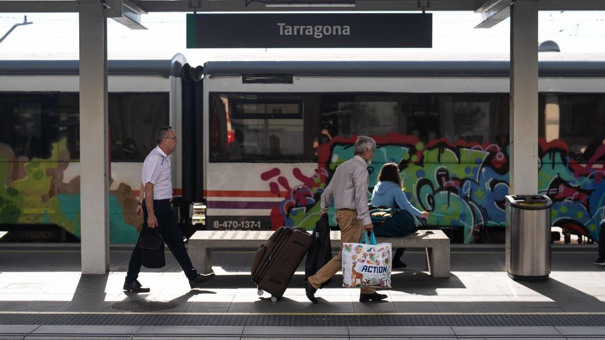 La estación de Tarragona, el pasado octubre