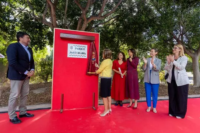 Un parque en el PAU 5 para Joaquín Rocamora