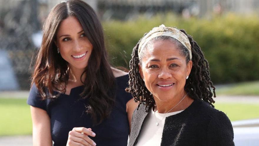 Meghan Markle, con su madre