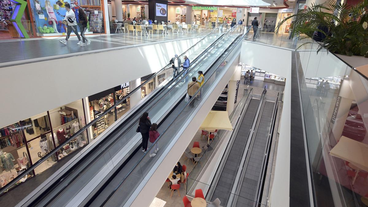 Un centro comercial de Castilla y León en una imagen de archivo.