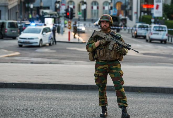 Explosión en la estación central de Bruselas