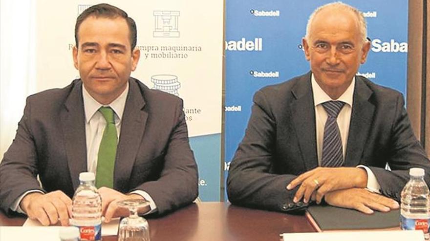 Banco Sabadell aporta 2,5 millones a pequeñas firmas