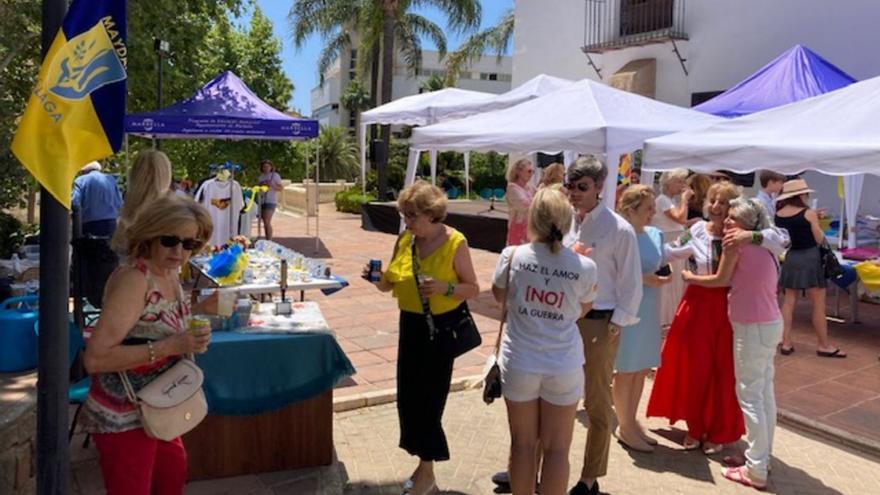 Jornada de convivencia entre los colectivos sociales de Marbella que apoyan a los refugiados de Ucrania