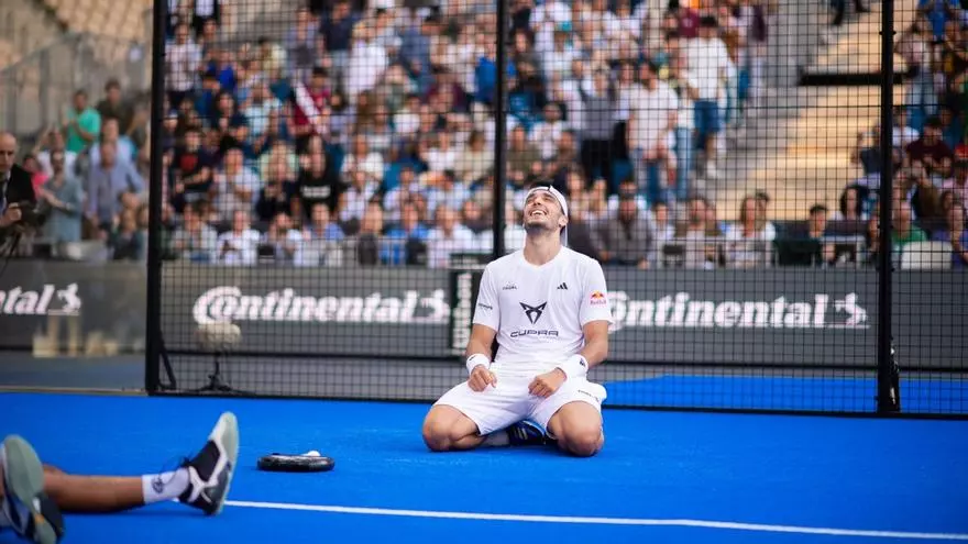 Galán: "Con Chingotto me he reenamorado del pádel"
