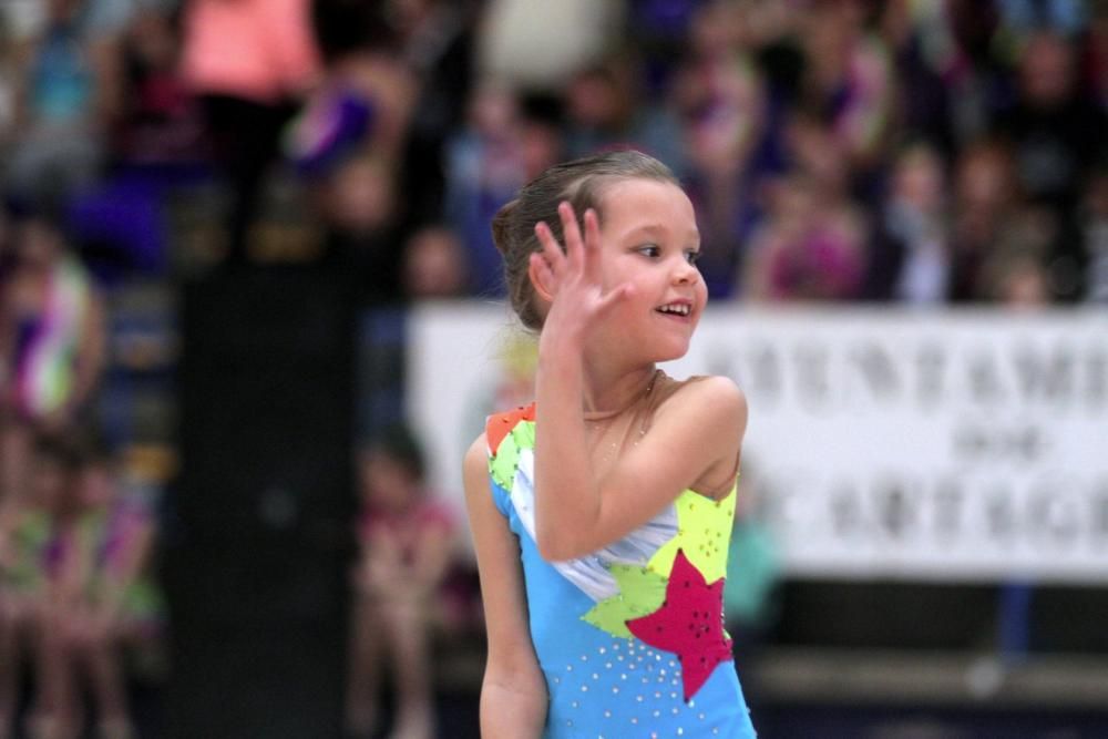 Campeonato de gimnasia rítmica en Cartagena