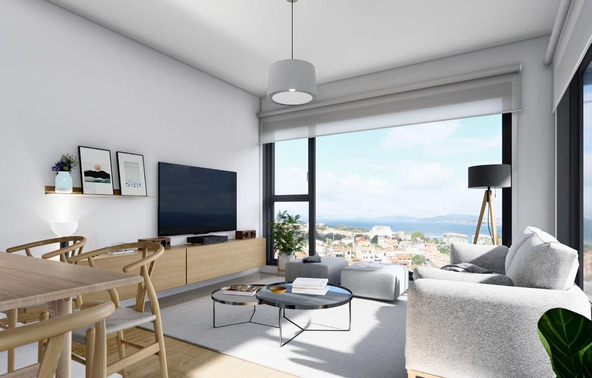 Así será «Alto de Bouzas», el primer rascacielos de este barrio de Vigo Así será «Alto de Bouzas», el primer rascacielos de este barrio de Vigo