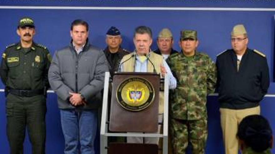 Santos suspende el diálogo con las FARC por el secuestro de un general