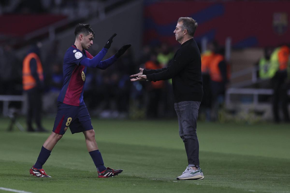 El cambio de Pedri frente al Atlético de Madrid en la Copa fue nefasto para el equipo