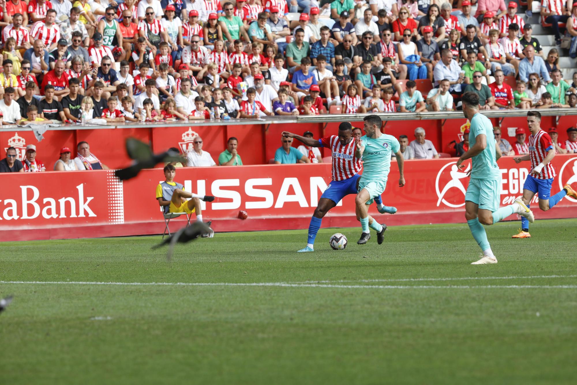 En imágenes: El Sporting se divierte ante el Andorra