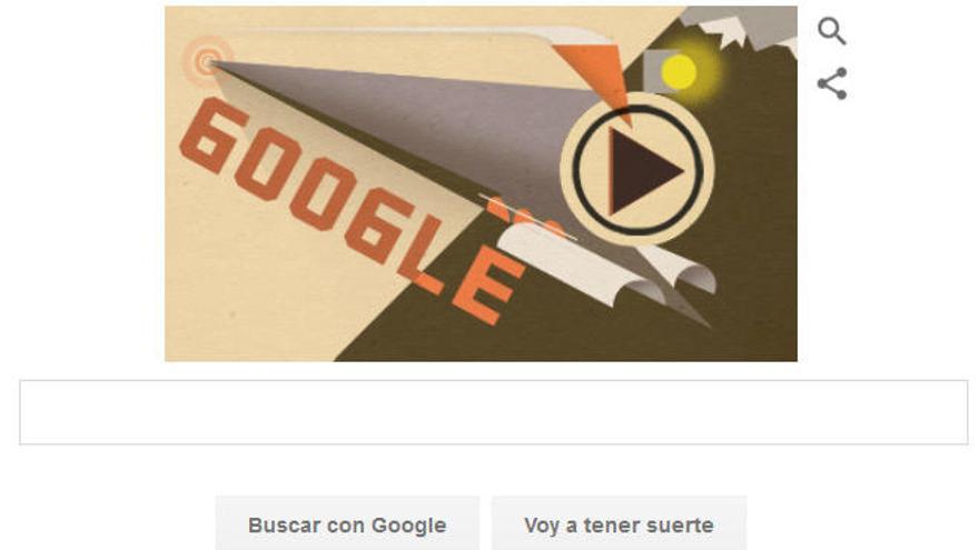 El ferrocarril transiberiano, en el &#039;doodle&#039; de Google.