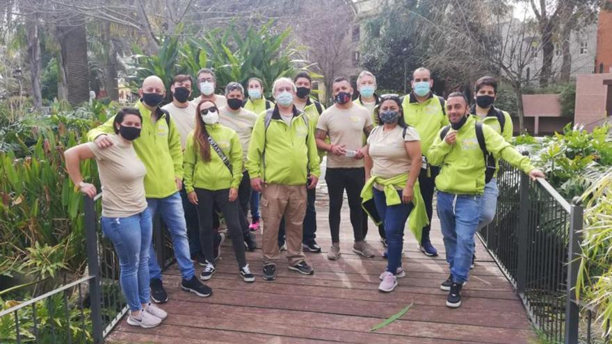 Participantes en uno de los cursos de Formación Daute.