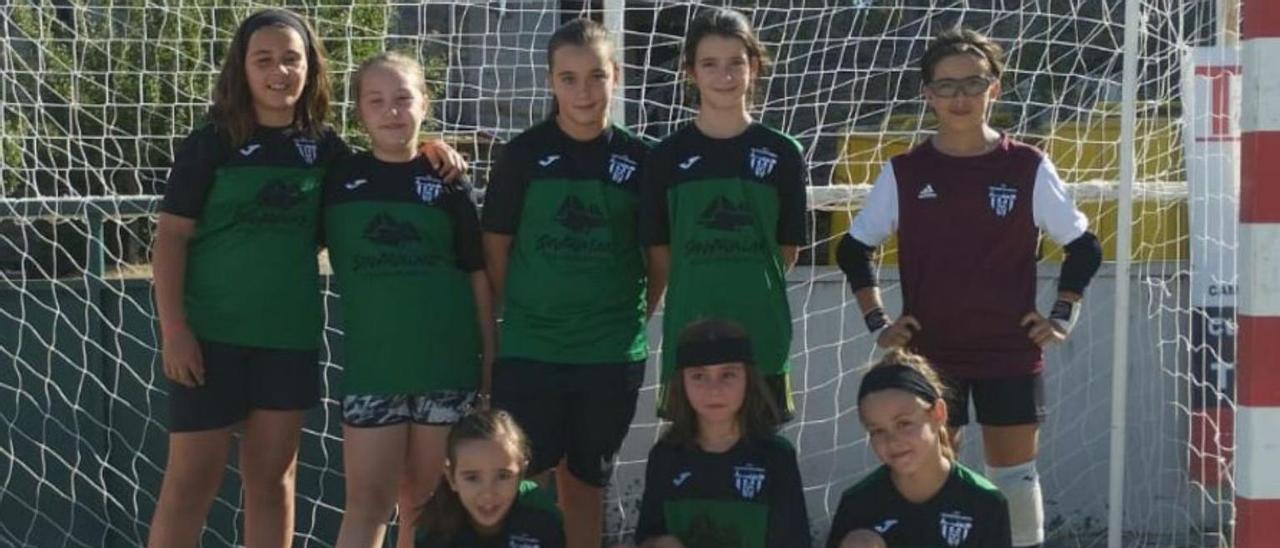 Uno de los equipos femeninos. | A. S.