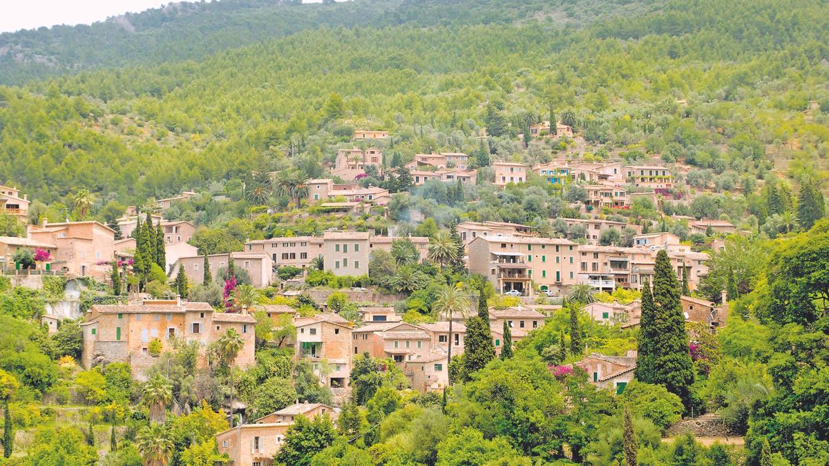 Deià, uno de los pueblos de la Serra de Tramuntana.