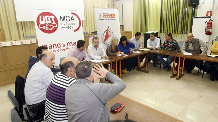 UGT y CCOO temen que la reforma eléctrica recorte salarios en Aragón