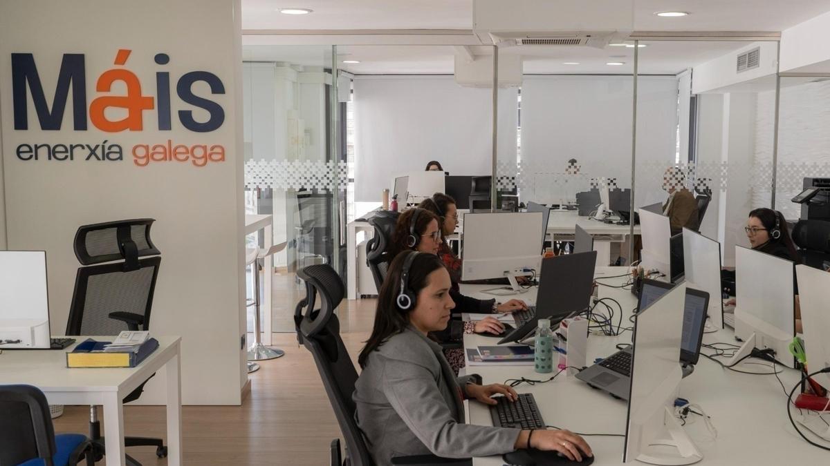 Instalaciones de Máis Enerxía Galega.