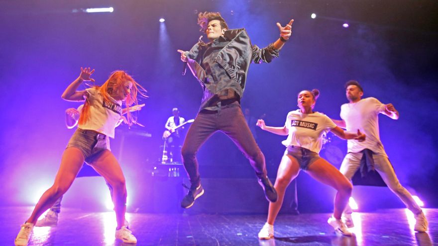 Actuación de Abraham Mateo y concierto tributo a Michael Jackson en la Anunciada