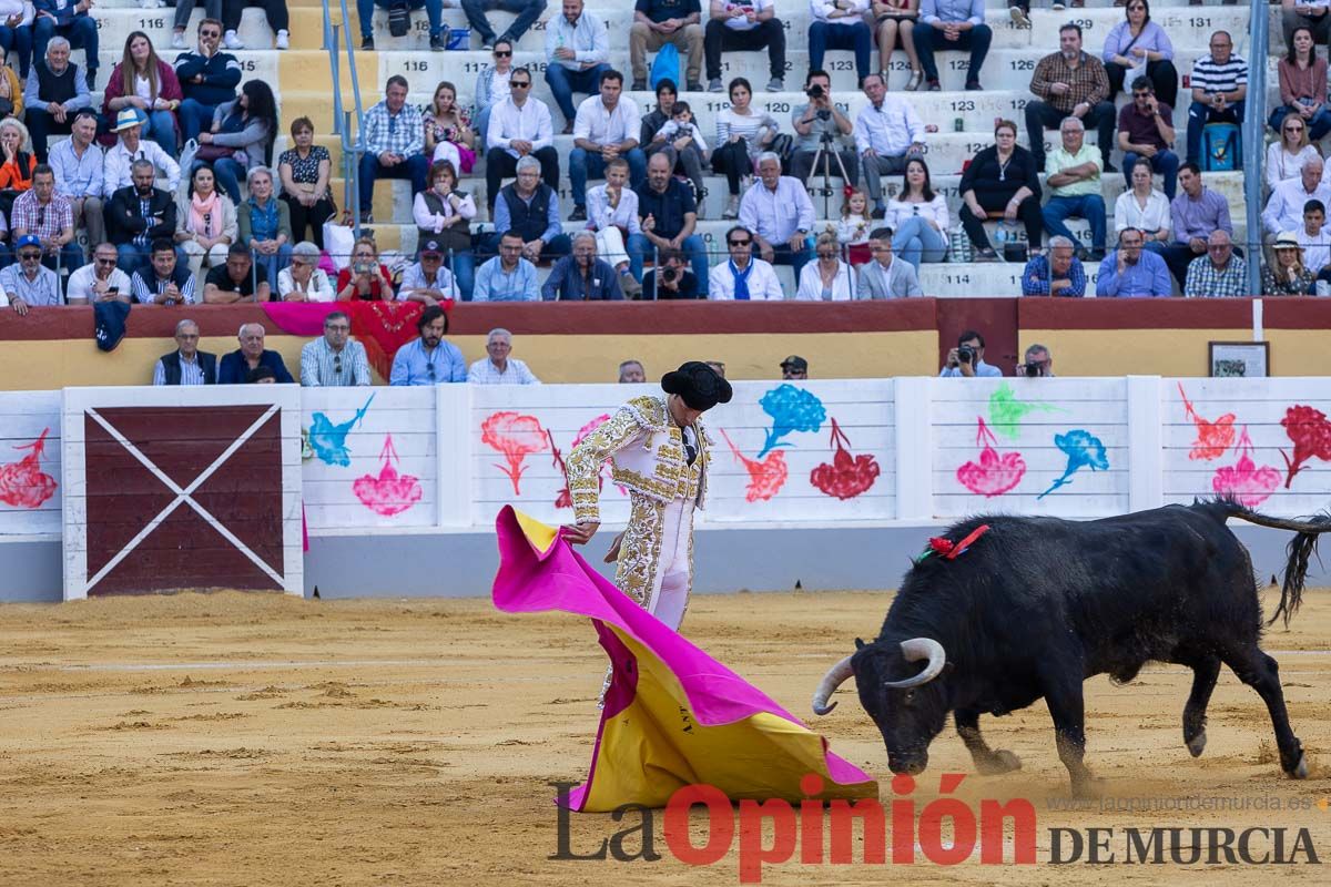 Corrida de 'Los claveles' en Cehegín (Manzanares, Antonio Puerta y Roca Rey)