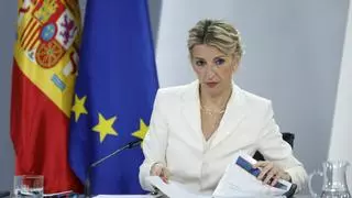 Yolanda Díaz descarta salir del Gobierno por el aumento del gasto militar