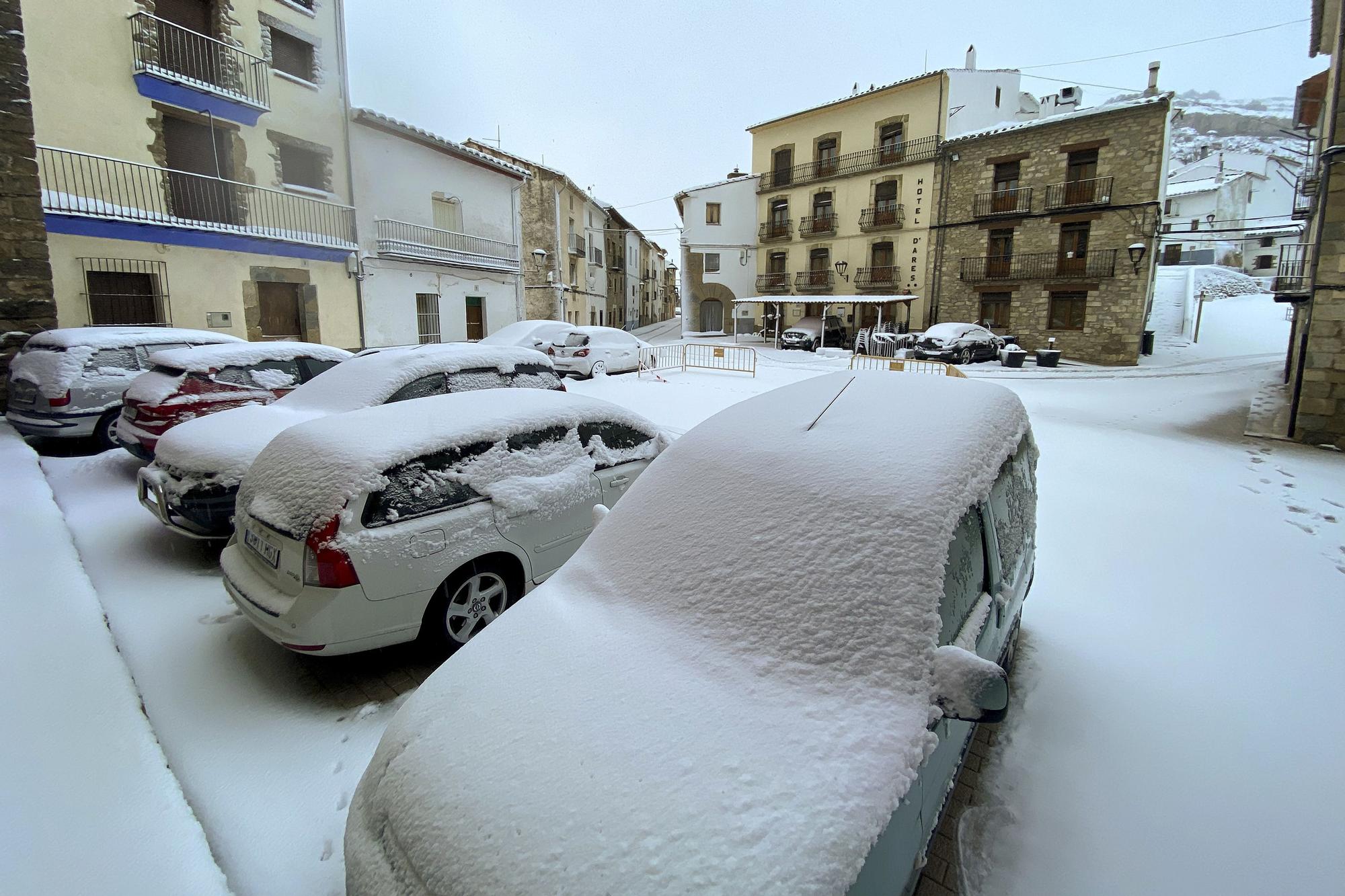 Temporal en la Comunitat: Nieve y lluvia en toda Valencia