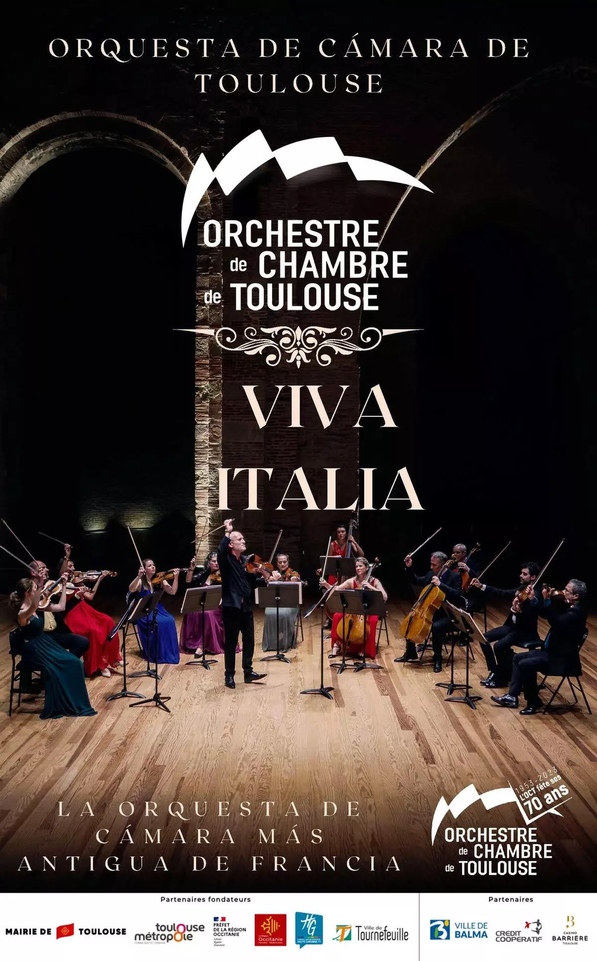 Orquesta de Cámara de Toulouse: "Viva Italia"