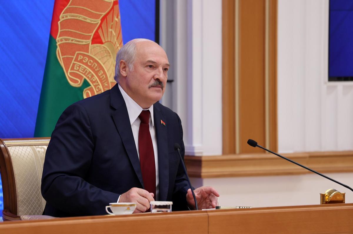 El presidente bielorruso, Alexander Lukashenko.