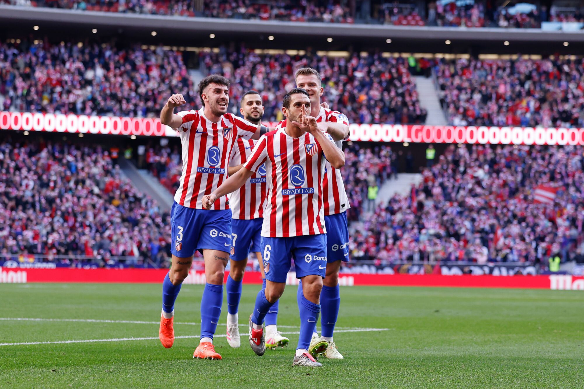 LaLiga: Atlético de Madrid - Valencia.