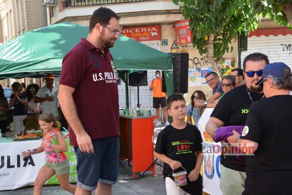 Campeonato Lanzamiento de Huesos de Oliva Cieza 20