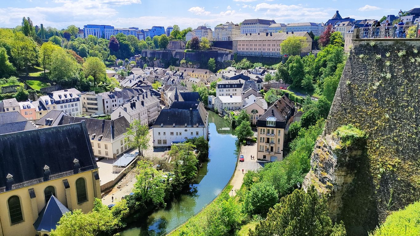 El Chemin de la Corniche en Luxemburgo