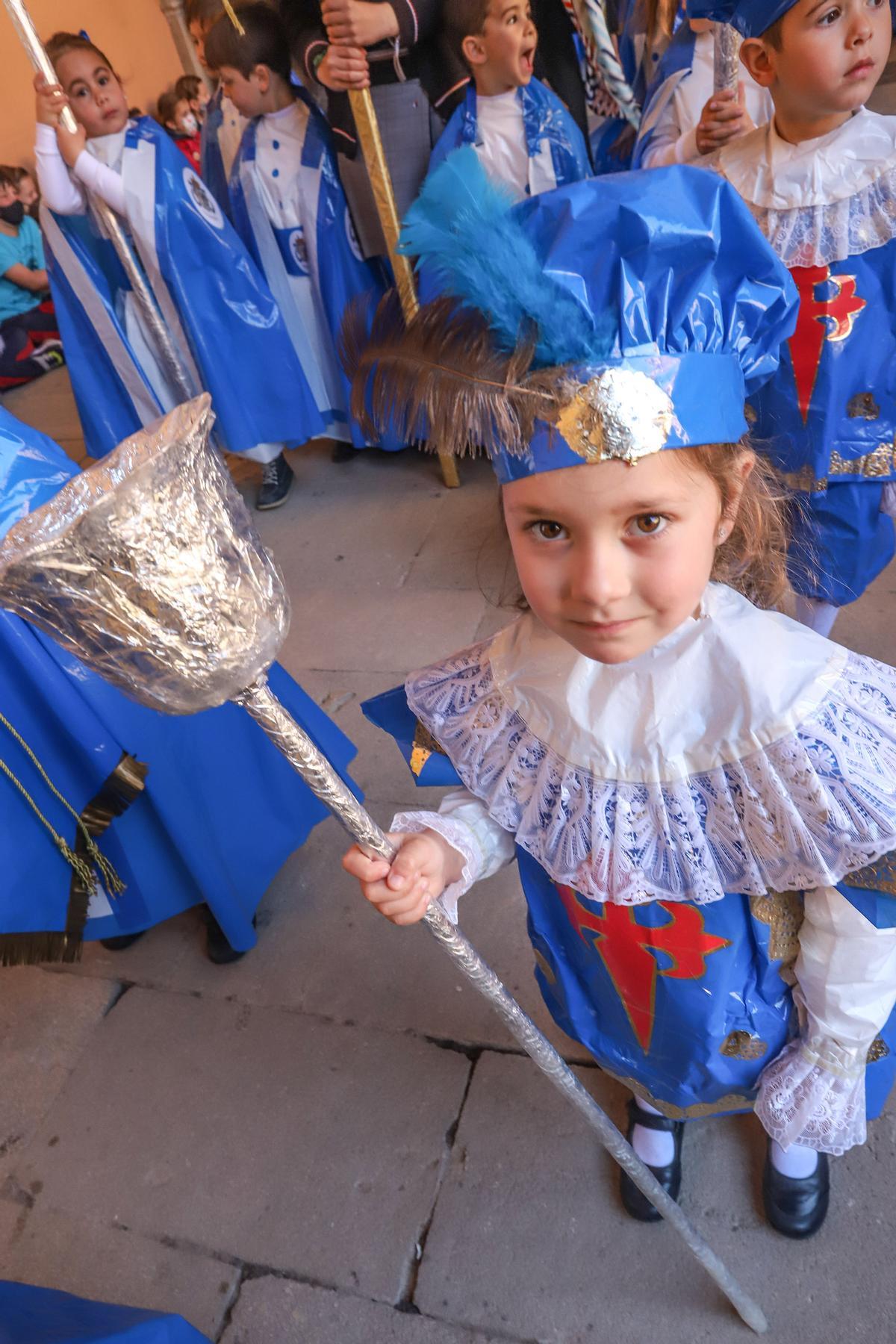 Procesión de los alumnos del colegio Diocesano de Santo Domingo de Orihuela
