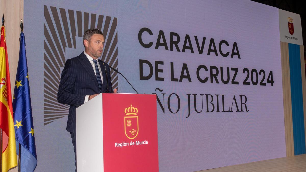 momentos de la presentación en Fitur del Plan de Acción Preparatorio para el posicionamiento turístico de Caravaca de la Cruz de cara Año Jubilar 2024