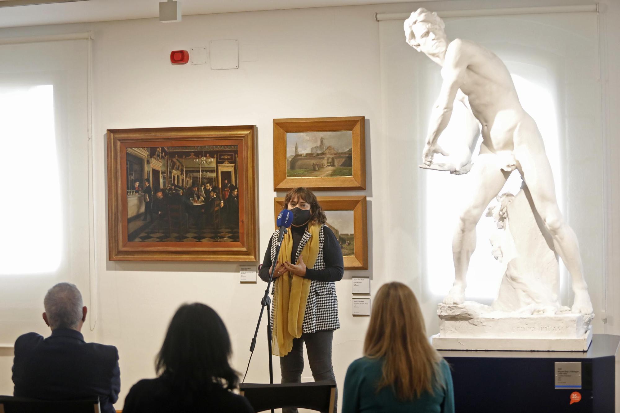 El Museu d’Art torna la llum a «El cafè Vila» de Jaume Pons Martí