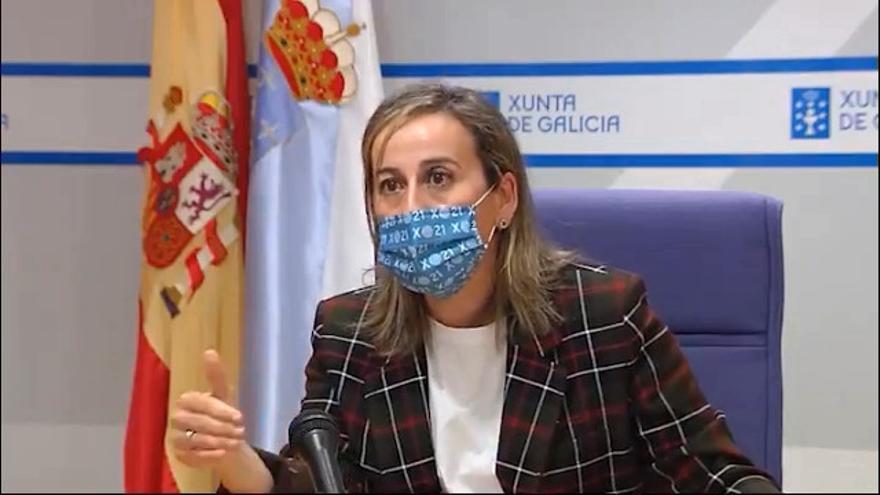 Ethel Vázquez, durante su comparecencia de este martes.