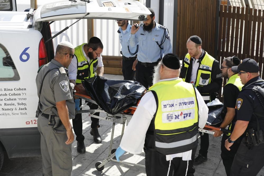 Tres terroristas muertos en un atentado en Jerusalén