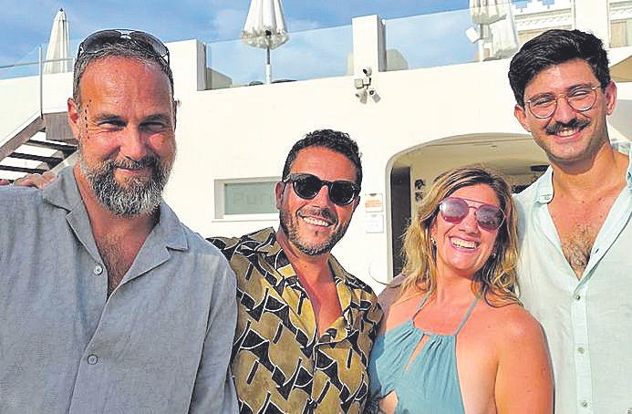 Victor Roig, José Manuel García, Lucia Dimeglio y Dani Tanarro.