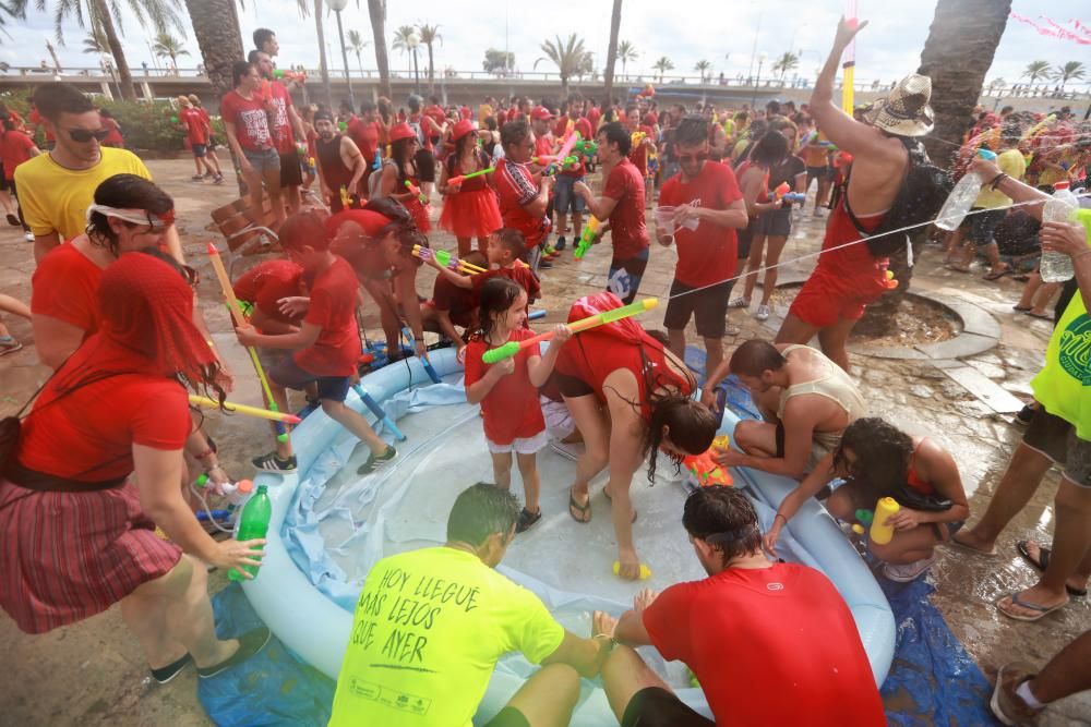 Canamunt vs. Canavall: So war Palmas traditionelle Wasserschlacht