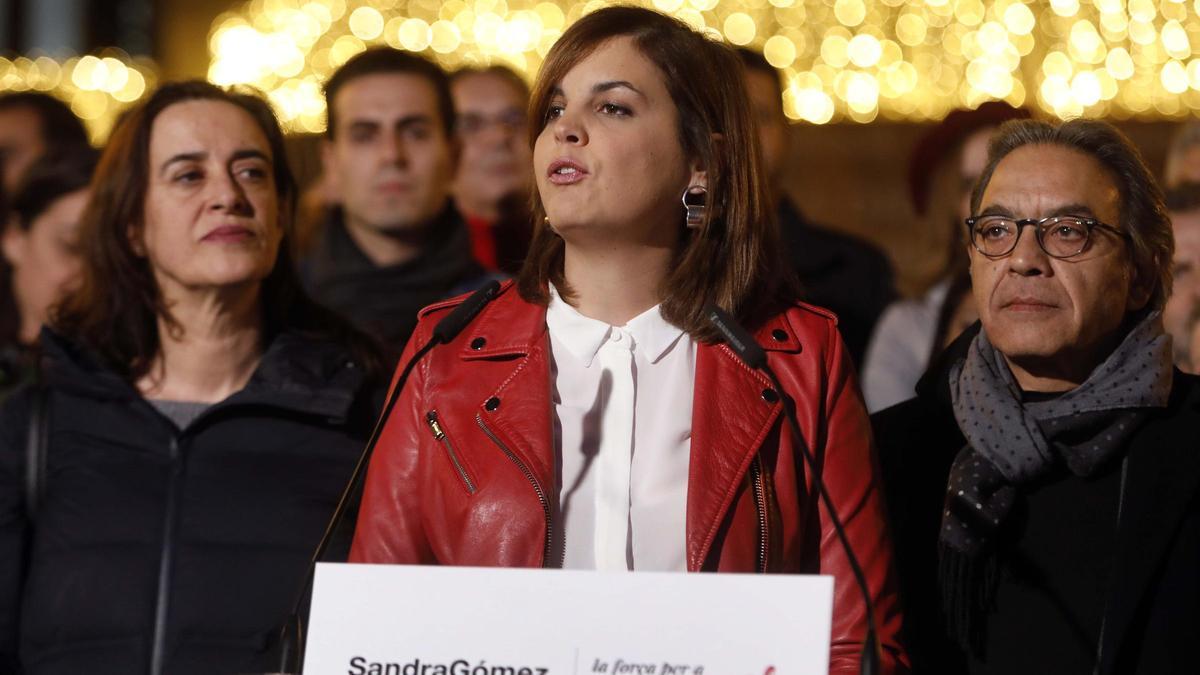 Sandra Gómez i Manolo Mata, en una imatge d’arxiu de 2017