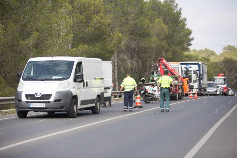 Accidente de tráfico mortal en Ibiza
