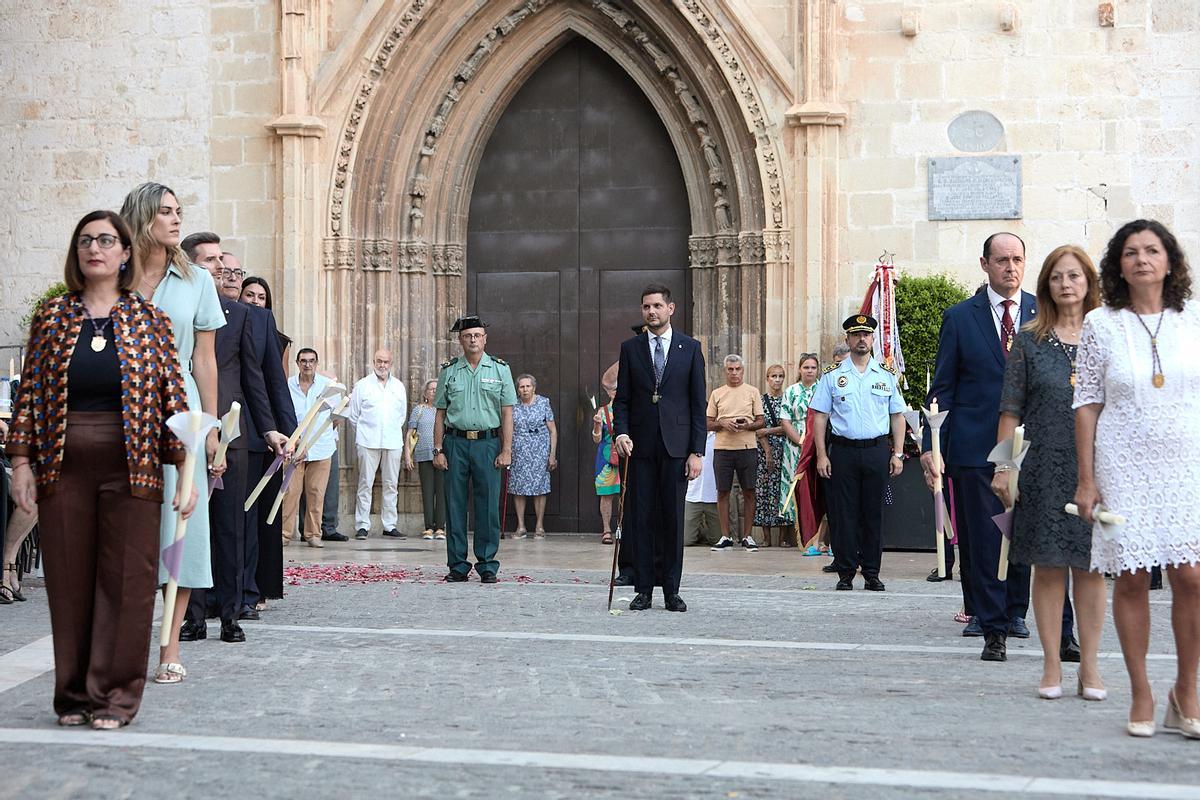 La fiesta del Coprus Cristi celebrada en las calles del centro histórico de Gandia