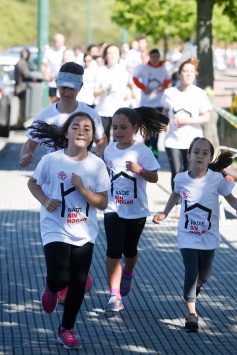 Carrera solidario en Avilés organizada por Cáritas