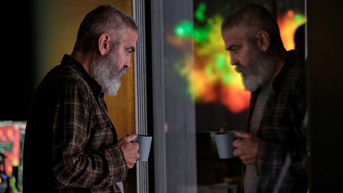 George Clooney, en 'Cielo de medianoche'