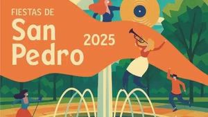 Cartel Fiestas San Pedro 2025 de Carabanchel