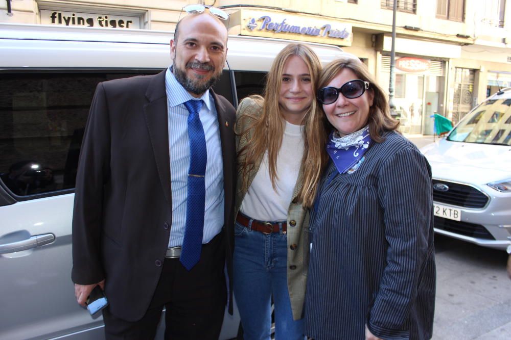 Una visita a pie de coche: Celia Guerras, de la corte de honor infantil de 2016