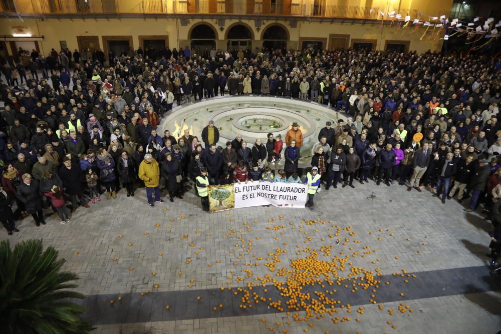 Protestas por la crisis que sufre el campo